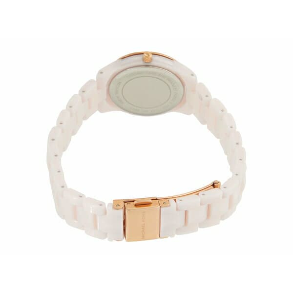 New Michael Kors Ladies MK6841 Runway Mercer Three Hand Ceramic