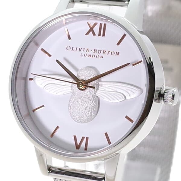New Olivia Burton OLIVIA BURTON Ladies OB16AM146 quartz white silver BE FORWARD Store
