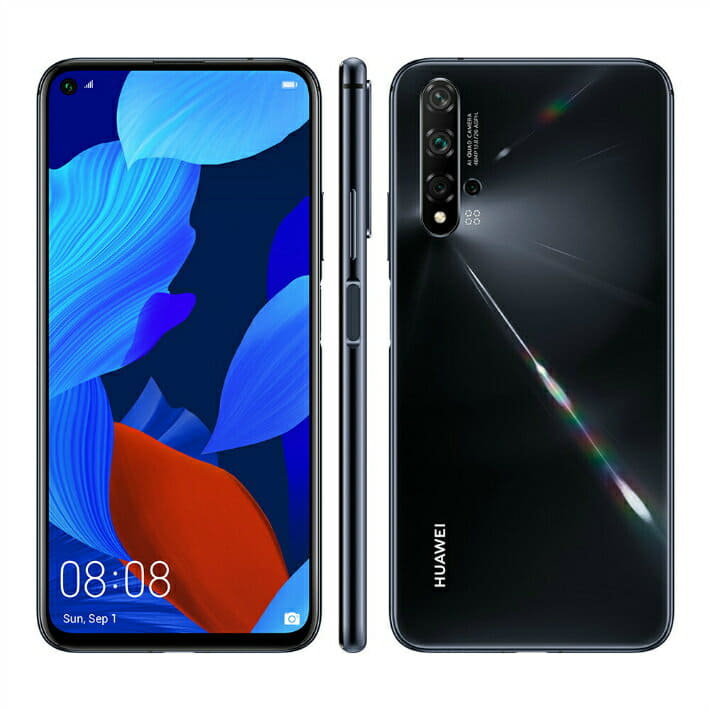 New]HUAWEI nova 5T SIM-free smartphone YAL-L21 [Black] -free not