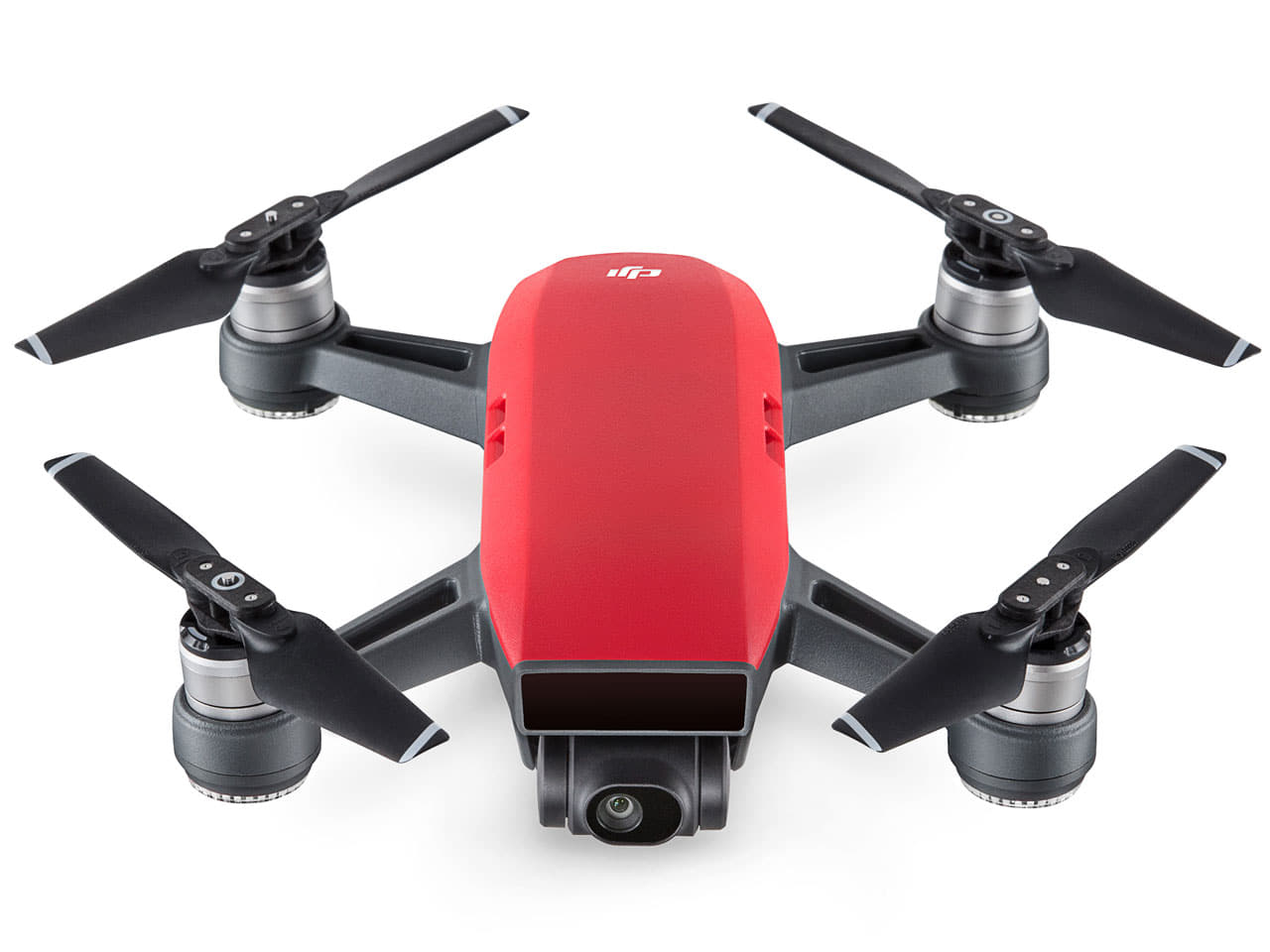 Alpine White Dji Spark Quadcopter Drone With Camera Controller Dji