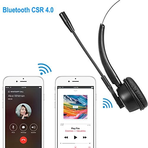 [New]PChero Bluetooth headset PC carrying smartphone headphones ...