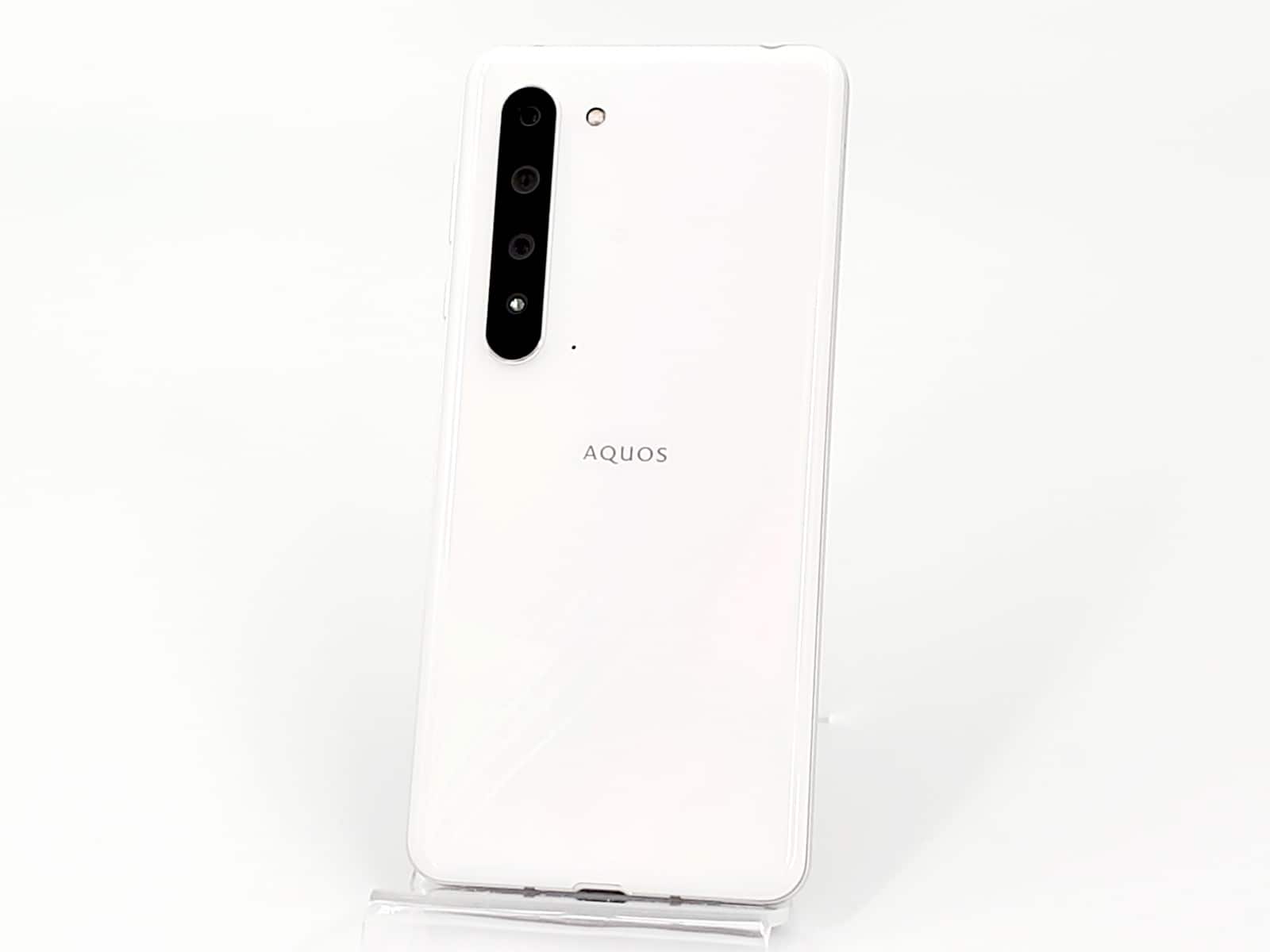 Used]AQUOS R5G 908SH aurora White A rank SIM-free 4549046092281 - BE  FORWARD Store