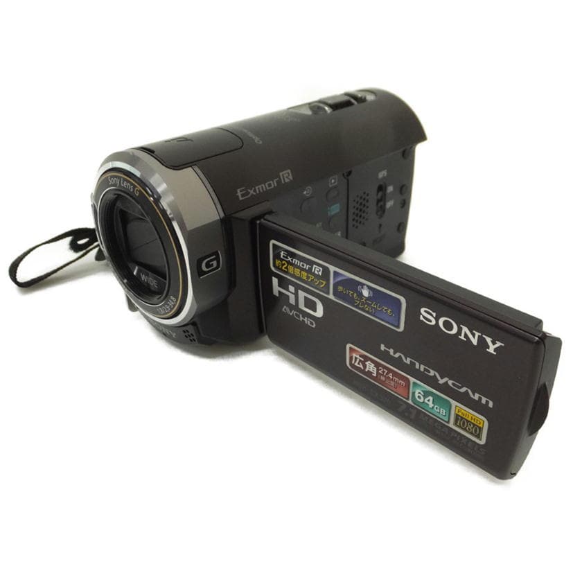 極美品 SONY ソニー HDR-CX370 シルバー @8102｜ビデオカメラ