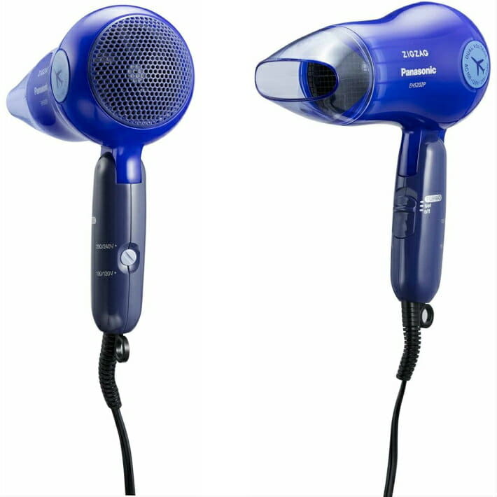 New]Panasonic Panasonic hair dryer ZIGZAG Turbo dry 1200 blue EH5202P-A -  BE FORWARD Store