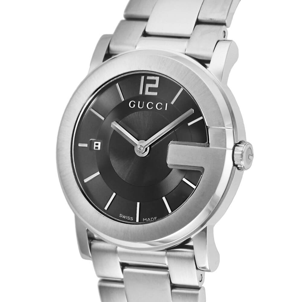 New Gucci GUCCI 101G ROUND J YA101405 giftwrapping BE FORWARD Store