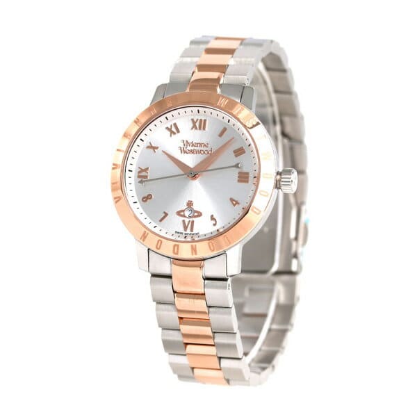 New Vivien clock Ladies Bloomsbury 34mm VV152RSSL Vivienne Westwood Silver BE FORWARD Store