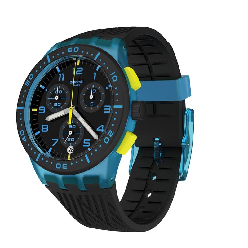 New Swatch Swatch BLUE TIRE blue tire SUSS402Originals Originals