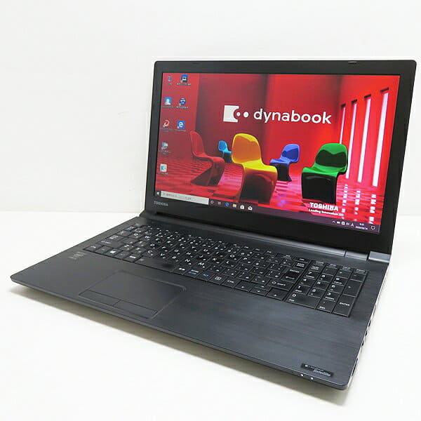 TOSHIBA　dynabook　B35/R　COREI5　5200U　8GB　500GB　DVDマルチ　15WノートブックWIN10&WPS　Office2016搭載　動 Used]Thin TOSHIBA dynabook B35⁄R Windows10 Pro Core i5 5,200 U