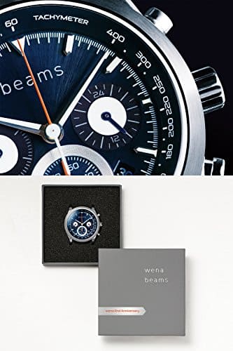 New]SONY wena wrist Chronograph Solar Silver beams edition WNW