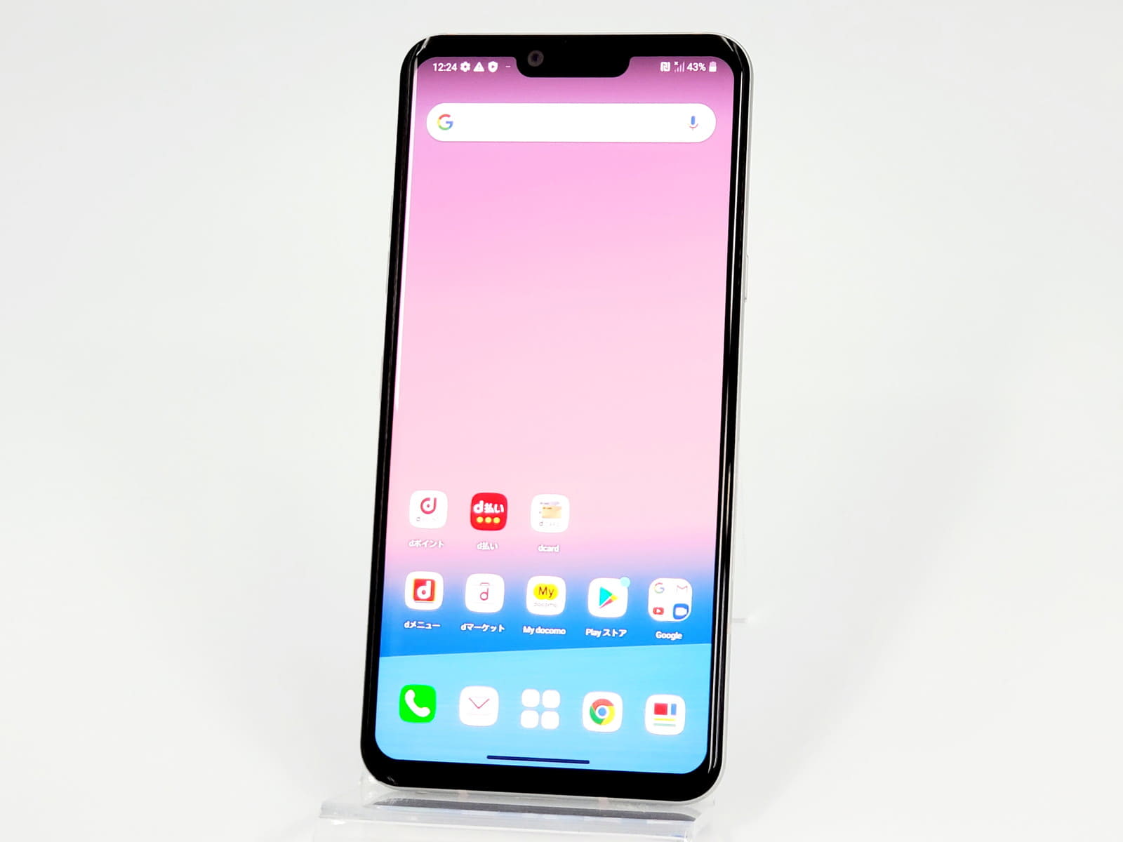 LG style3 L-41A docomo Aurora White