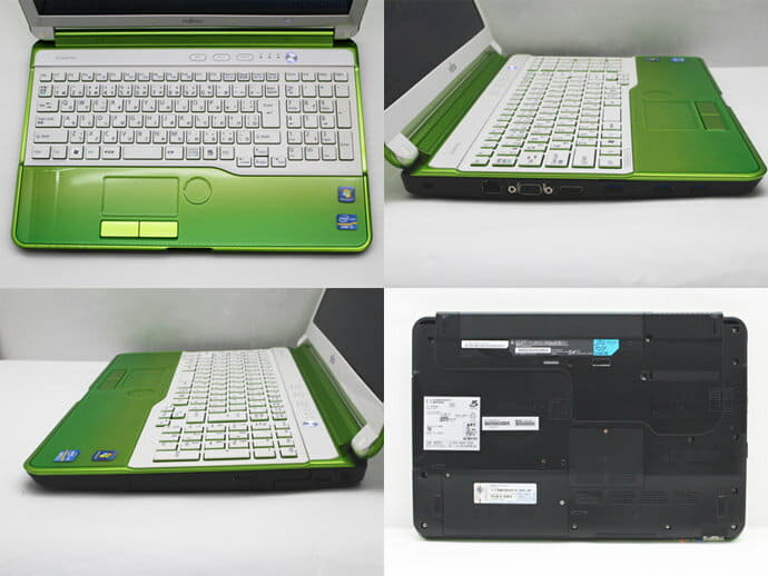 【ECOぱそ】富士通 LIFEBOOK AH54/H/Corei5 3210M 2.5GHz/4GB/HDD750GB/Blu-ray/15インチ/Win10Home/バッテリ劣化【山形出荷】 Fujitsu lifebook AH54⁄H Core i5