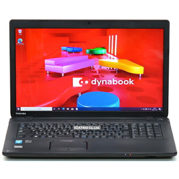 東芝EX87 T574 爆速i7 新品SSD512GB 8GB 17.3型ノートPC 爆速i7 新品