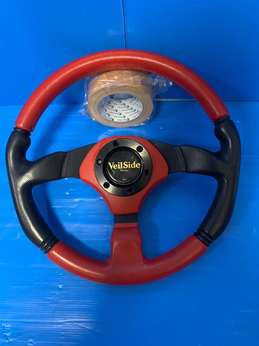 Used]Nissan BNR32 Silvia Rx7 Veilside veil side steering steering wheel ATC  - BE FORWARD Auto Parts