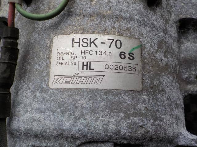 Used]A/C Compressor HONDA Fit DBA-GE6 HSK70 - BE FORWARD Auto Parts