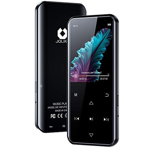 New]Portable audio player FM radio music player M2 made of 2.4 inches of  Bluetooth4.2 speaker internal organs alloys extendable to Jolike MP3 player  16GB incorporation 128GB - BE FORWARD Store
