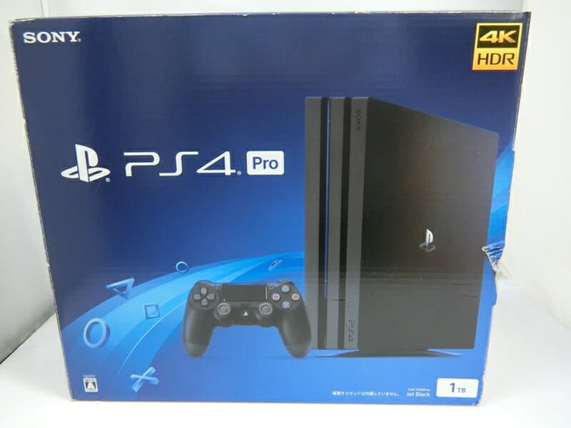 Used]SONY PS4 Pro 1TB CUH-7200B B01 jet Black Playstation4/ Play 