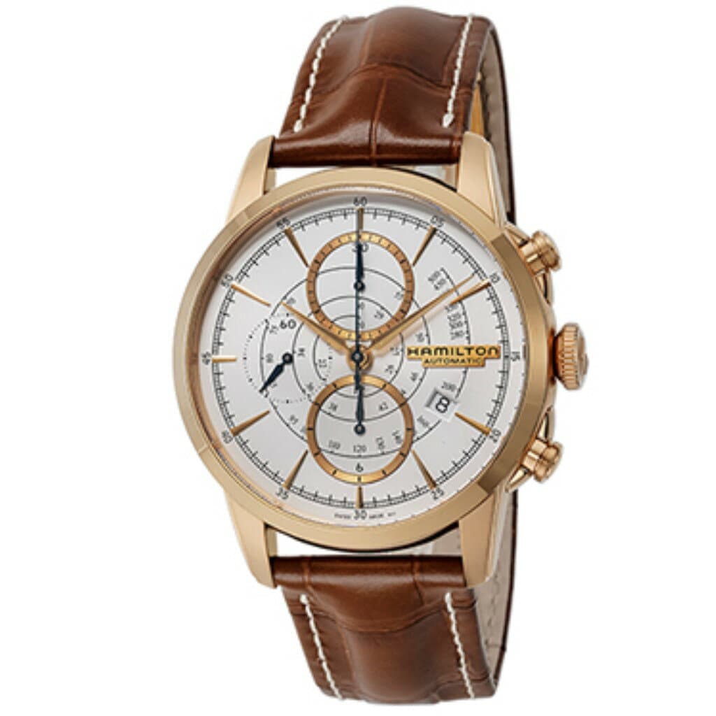 New 48 hours HAMILTON Hamilton mens railroad Silver H40676551 BE FORWARD Store
