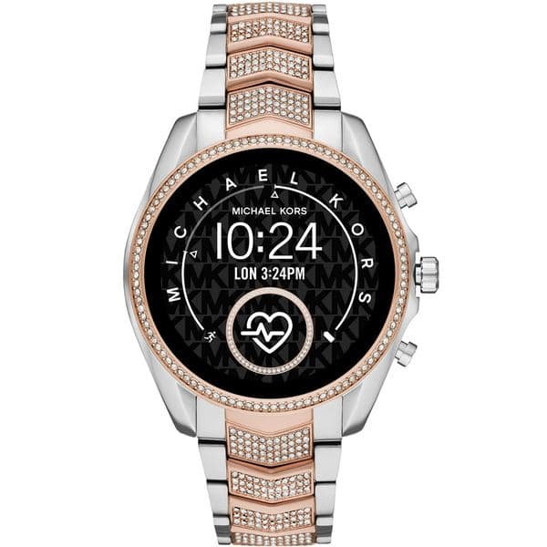 Michael kors smartwatch strap bradshaw two tone new arrivals