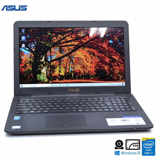 ★取引成立★★発送OK★【爆速 第5世代 CPU】ASUS SonicMasuter X554L【Core i7 5500U x 大容量 SSD 512GB x Mem 8GB】Win10、MS Office、アプリ満タン Used]ASUS X554L Core i7 5,500 U memory 8G SSD512G Wi-Fi multi-Web