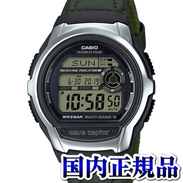 New]300 WV-M60B-3AJF WAVE CEPTOR Web Scepter CASIO Casio electric wave  multiband 5 world time mens - BE FORWARD Store