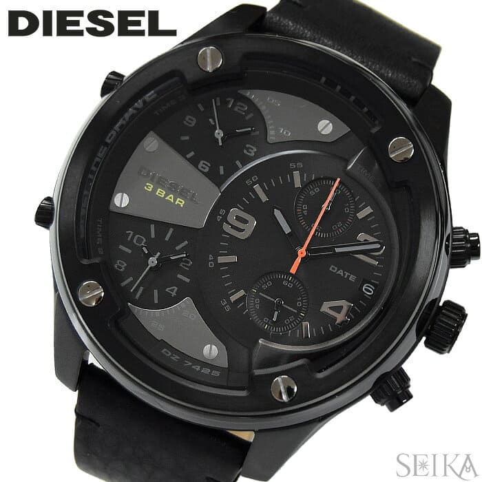 New]Write ; and five years Diesel DIESEL DZ7425 bolt down clock