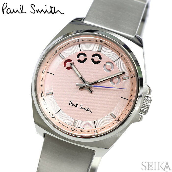 New Write And Five Years Paul Smith Paul Smith Five Eyes Mini Clock 94 Bm5 119 91 Ladies Pink Silver Be Forward Store