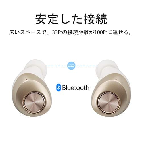 New]Sound insulation characteristics, the white that an Elecder D11  perfection wireless earphone bluetooth 5.0 waterproofing IPX5 automatic  pairing stable connection Fit feeling is good for - BE FORWARD Store