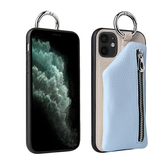 New]Cover strap hall shock TPU frame plain fabric storing case