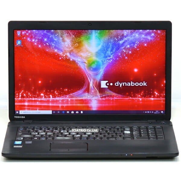 Used]17 inches memory 16GB SSD TOSHIBA Satellite T574/55K fourth 