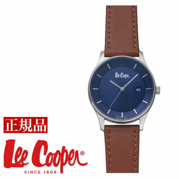 New]Lee Cooper Lee Cooper LC6860 series quartz blue brown mens LC6860-392 -  BE FORWARD Store