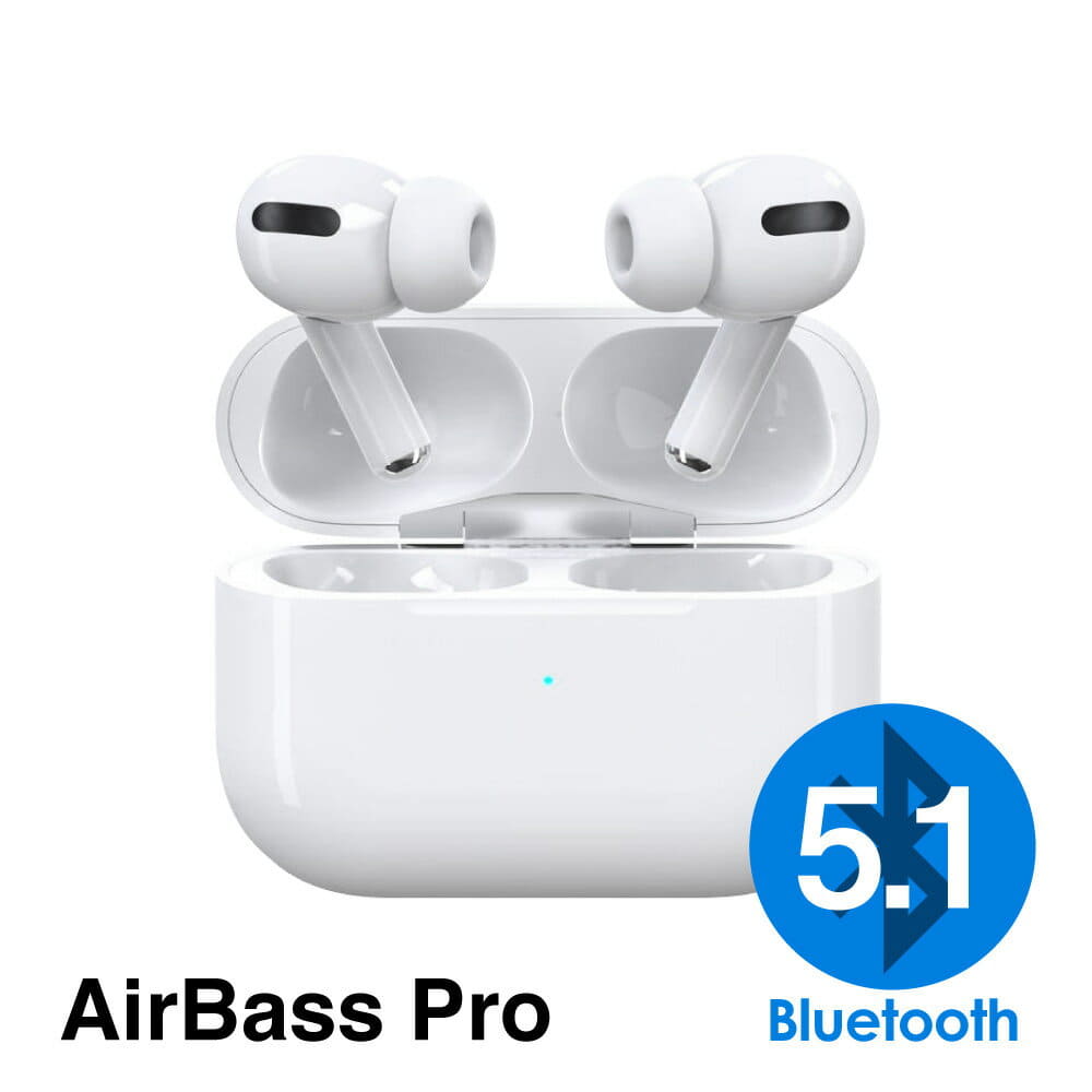 New]Bluetooth 5.1 latest edition AirBassPro Bluetooth earphone both ears  perfection wireless earphone automatic pairing Bluetooth AirPods AirPodspro  Siri-adaptive headphones hands-free call & Android-adaptive - BE FORWARD  Store