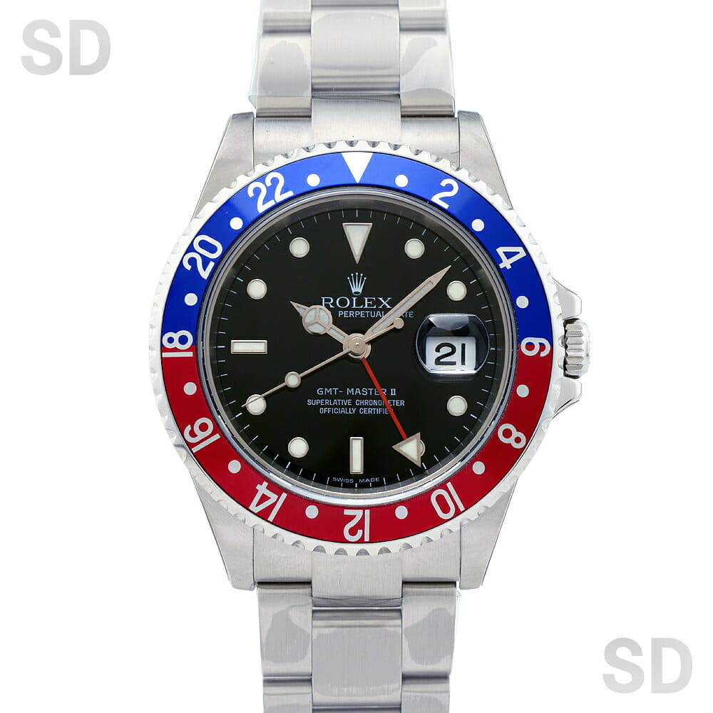 New]ROLEX mens GMT master II (Ref:16710 