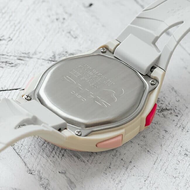 New Japanese Non Release Casio Casio Fizz Digital Str 300 7 Mens Ladies White White Pink Be Forward Store