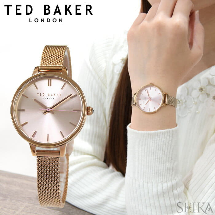 New]Ted Baker TEDBAKER KATE Kate (58)TE50070004 clock Ladies mesh - BE  FORWARD Store