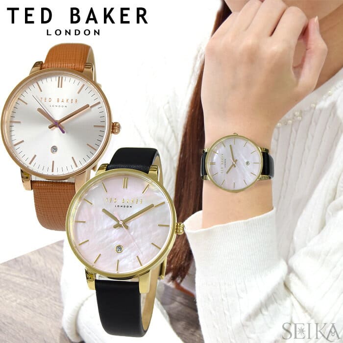 New]Ted Baker TEDBAKER KATE Kate (8) 10030738 (31) 10031556 clock Ladies  leather shell - BE FORWARD Store