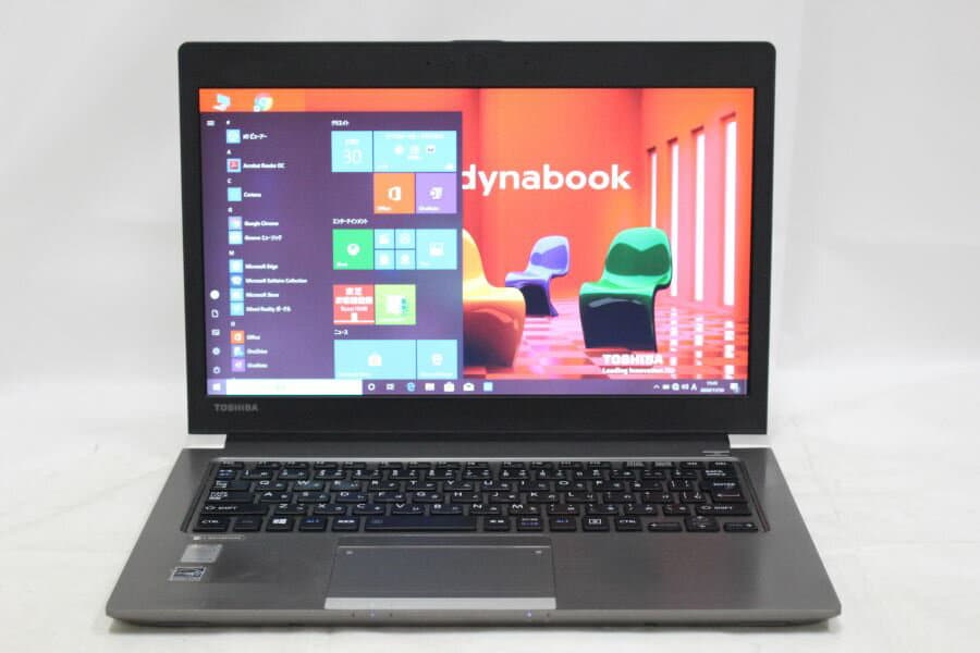 [Used]13 inches Toshiba thin dynabook R63/P Win10 five generations ...