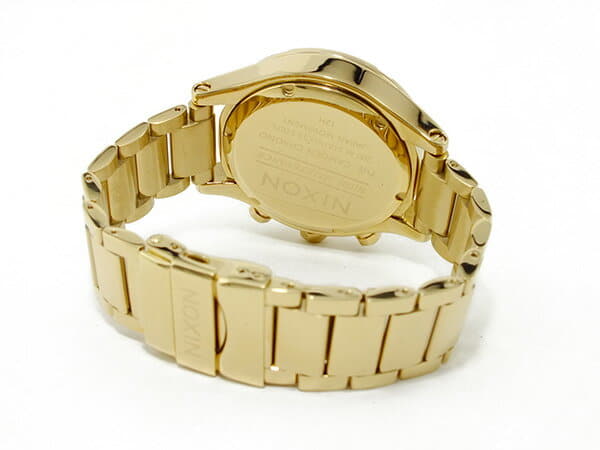 New Nixon NIXON CAMDEN CHRONO Chronograph A354 1219 Gold BE FORWARD Store