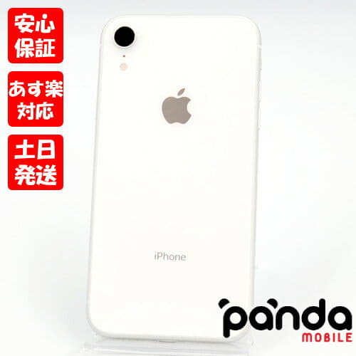 Used]Apple iPhoneXR 128GB White SIM-Free B rank MT0J2J/A