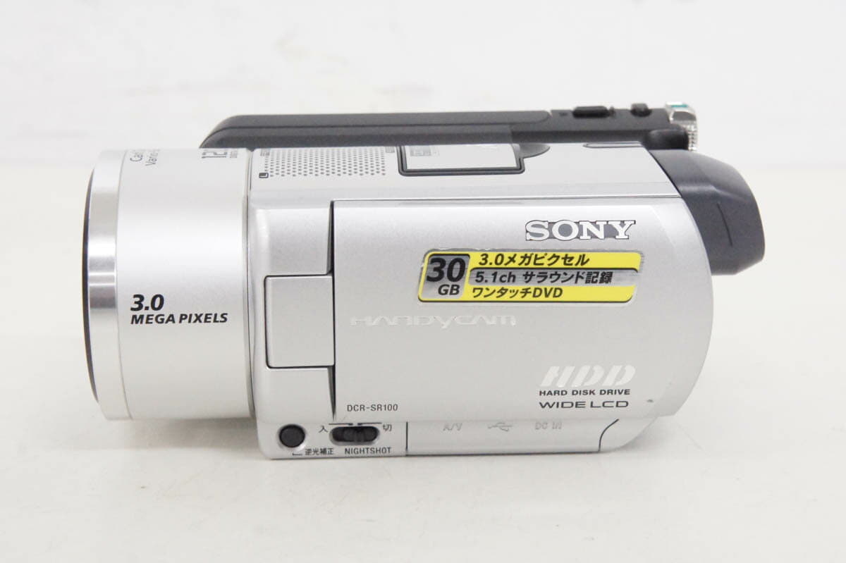 【動作ＯＫ】ナイトショットOK SONY　Handycam DCR-SR100 動作OK】 ナイトショットok SONY Handycam DCR-SR100