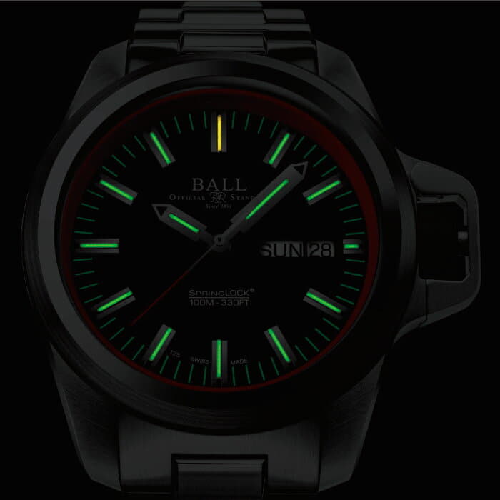 [New]60 times BALL Watch EngineerHydrocarbon DEVGRU NM3200CSJBKSL