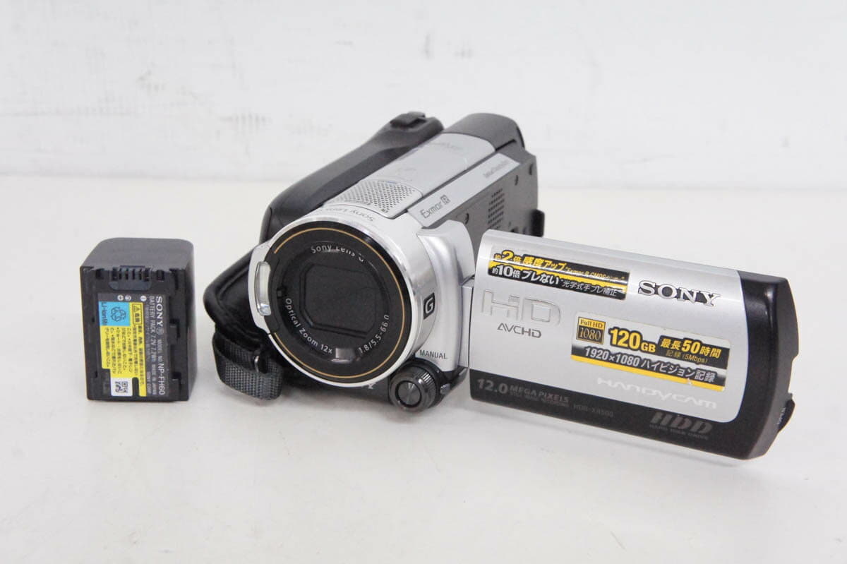 ビデオカメラ SONY HANDYCAM HDR-XR500V HDD120G Sony HDR-XR500V High Definition Handycam Camcorder Video Camera