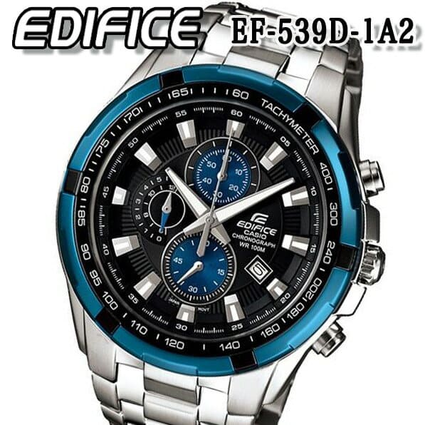 New]CASIO Casio EDIFICE edifisu EF-539D-1A2 mens analog 10 bar