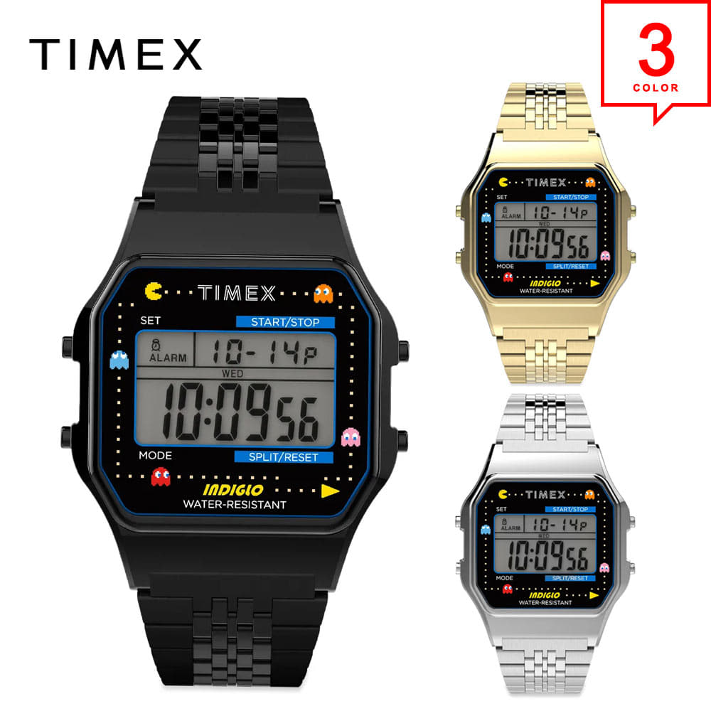 [New]! TIMEX Timex Pac Man collaboration model T80 TW2U32100/TW2U32000 ...