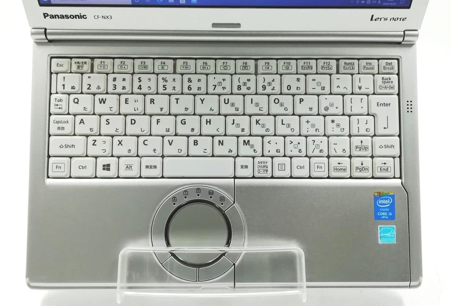 Panasonic：CF-NX3EDHCS 12.1型ワイド液晶