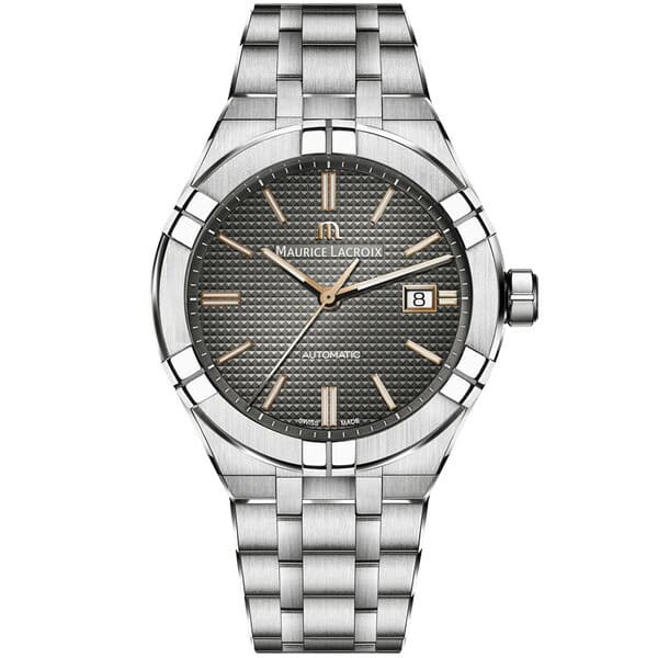 New MAURICE LACROIX Morris Lacroix icon automatic 39mm Automatic winding mens AI6007 SS002 331 1 BE FORWARD Store