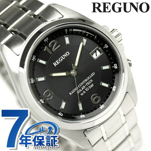 New]CITIZEN REGUNO regunosoratekku radio time signal RS25-0343H