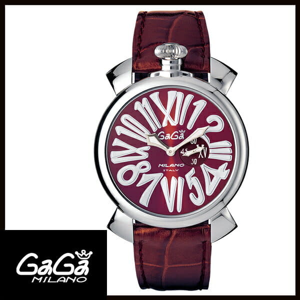New]GAGA MILANO Ga Ga MILANO SLIM 46MM Stainless mens 5084.4 - BE 
