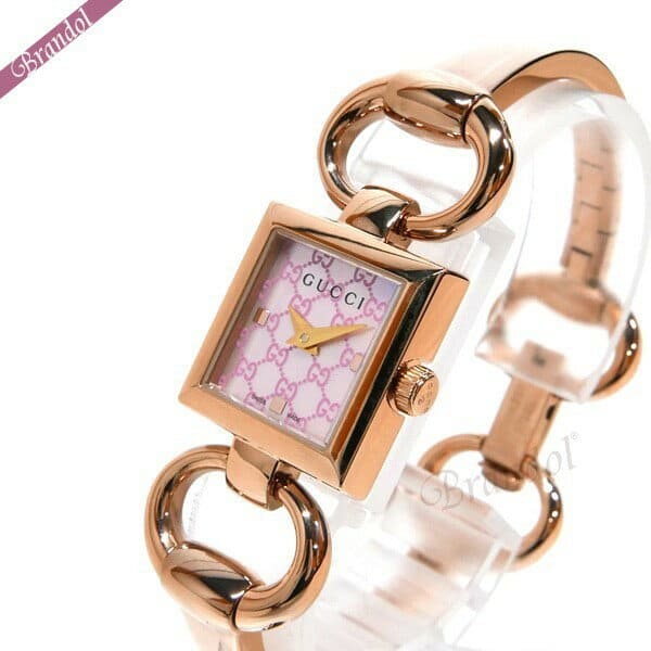 New]Gucci GUCCI Ladies torunavoni Tornabuoni Bangle watch pink