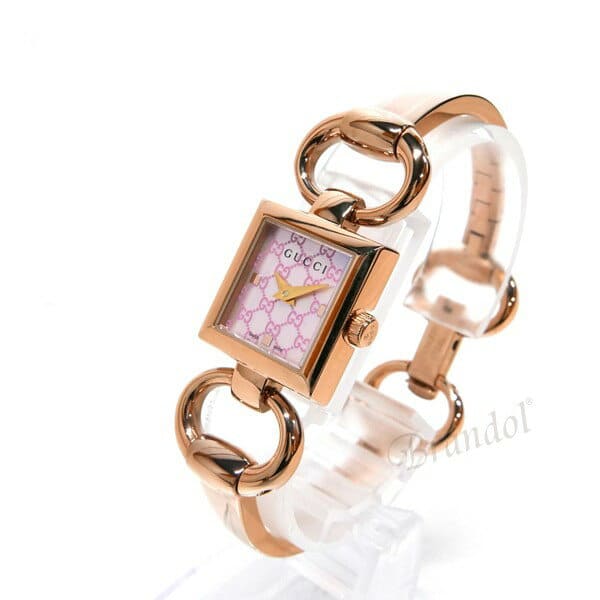 Pinkgold gucci cheap watch women