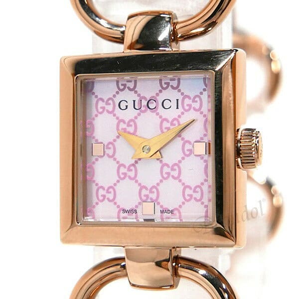 New]Gucci GUCCI Ladies torunavoni Tornabuoni Bangle watch pink